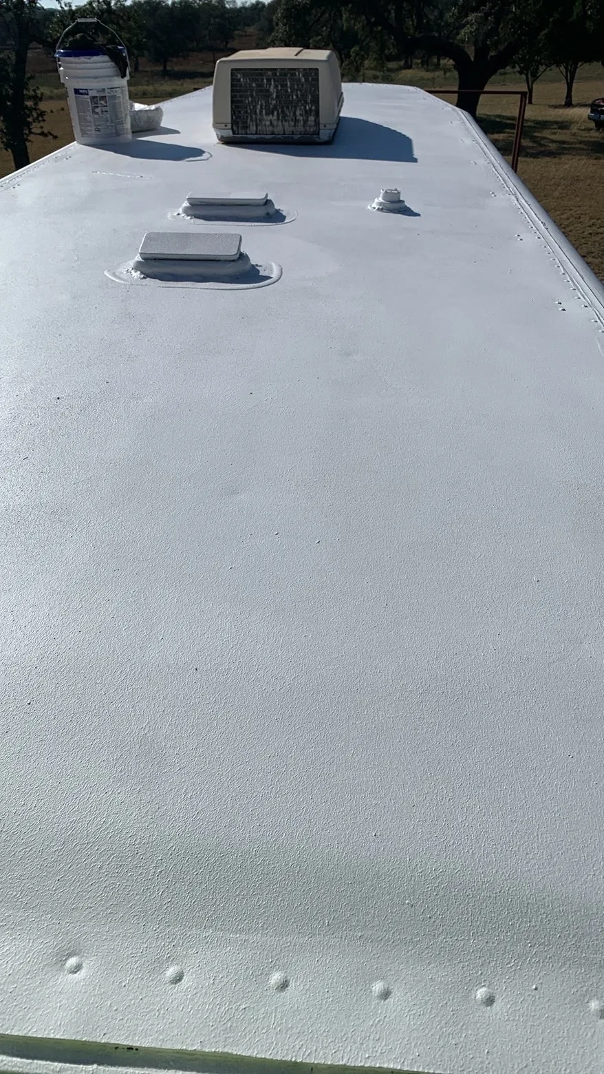 Finished Roof Surface